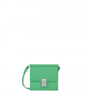 ポレーヌ Numéro Sept Crossbody 財布 緑 | JAPAN NY79D